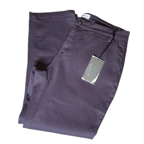 Studio Blue Hight Rise Ankle Straight Chino Pants -NWT - Picture 5 of 8